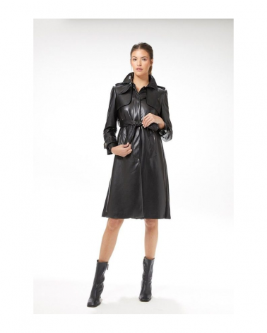 Gabardina Plisada Arggido | Jayme Shop