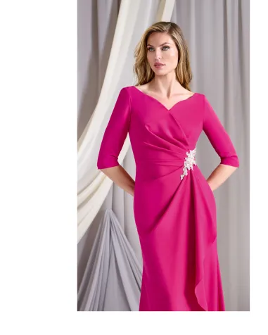 Vestido Largo Drapeado Raffaello | Jayme Shop