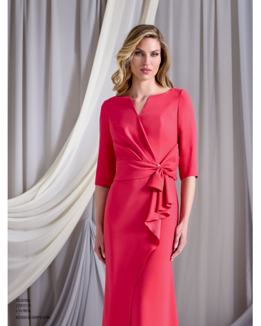 Vestido Largo Drapeado Raffaello | Jayme Shop