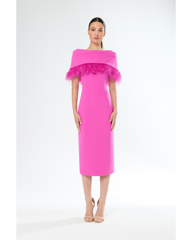 Vestido Midi Bardot Carla Ruiz | Jayme Shop