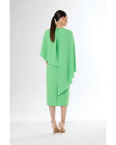 Vestido con Capa Carla Ruiz | Jayme Shop