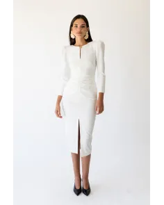 Vestido Midi Blanca Martín | Jayme Shop