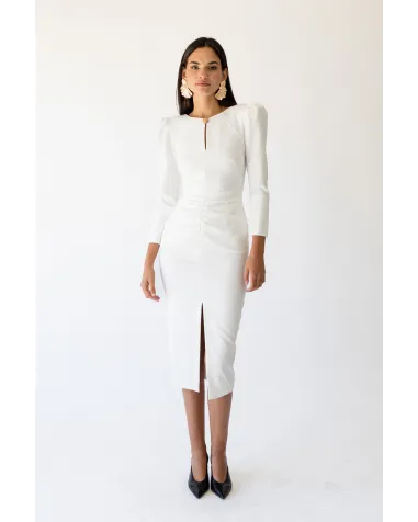 Vestido Midi Blanca Martín | Jayme Shop