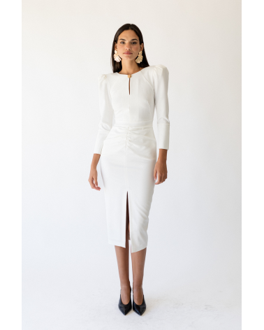 Vestido Midi Blanca Martín | Jayme Shop