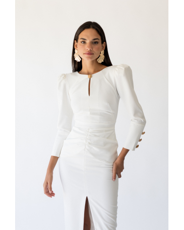 Vestido Midi Blanca Martín | Jayme Shop