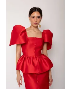 Vestido Peplum Blanca Martín | Jayme Shop 2