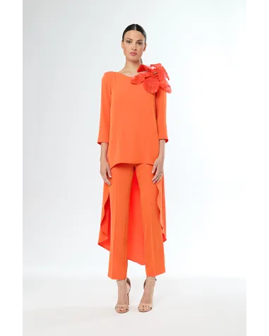 Conjunto de Dos Piezas Rojo Carla Ruiz | Jayme Shop