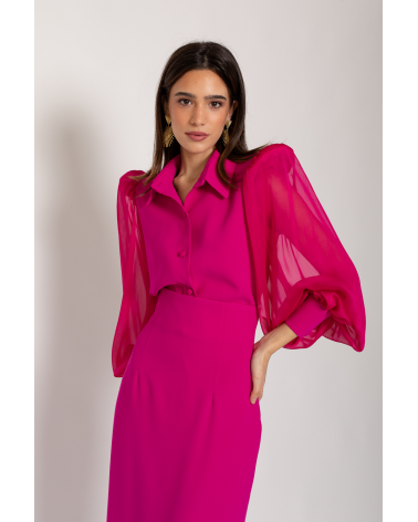 Conjunto Camisa y Falda Blanca Martín | Jayme Shop