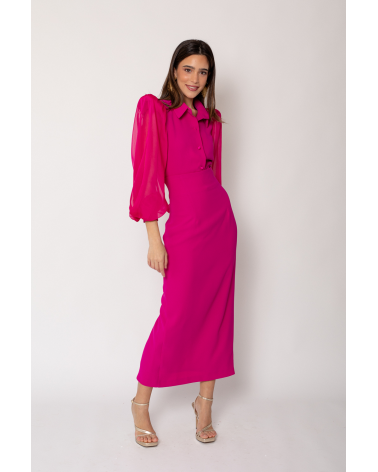 Conjunto Camisa y Falda Blanca Martín | Jayme Shop