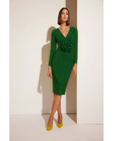 Vestido Corto Amarillo Carla Ruiz | Jayme Shop