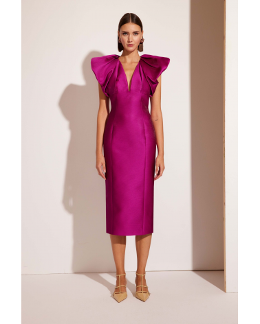 Vestido Midi Aletas Carla Ruiz | Jayme Shop