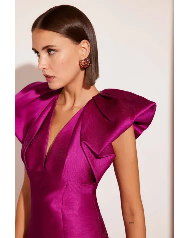 Vestido Midi Aletas Carla Ruiz | Jayme Shop