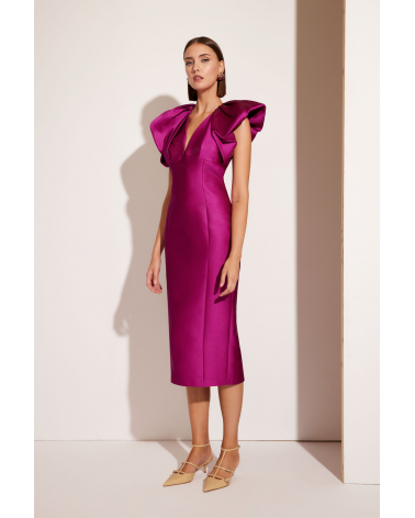 Vestido Midi Aletas Carla Ruiz | Jayme Shop