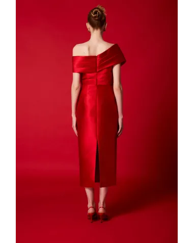 Vestido Asimétrico Carla Ruiz | Jayme Shop