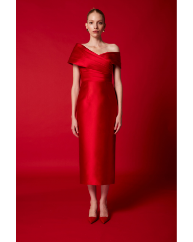 Vestido Asimétrico Carla Ruiz | Jayme Shop