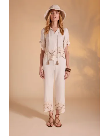 Pantalón con Encaje Arggido | Jayme Shop