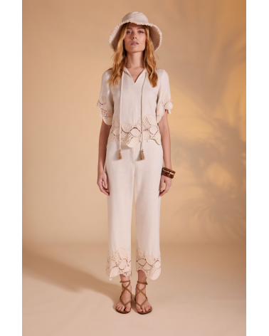 Pantalón con Encaje Arggido | Jayme Shop