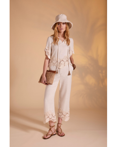 Pantalón con Encaje Arggido | Jayme Shop