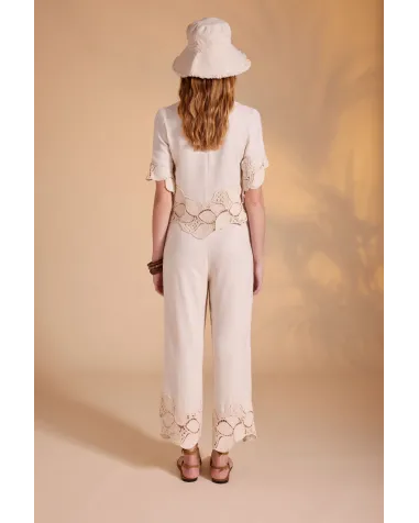 Pantalón con Encaje Arggido | Jayme Shop