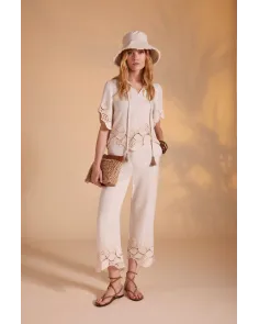 Blusa con Encaje Arggido | Jayme Shop 2