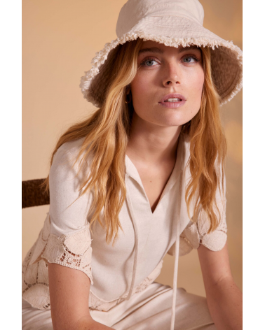 Blusa con Encaje Arggido | Jayme Shop