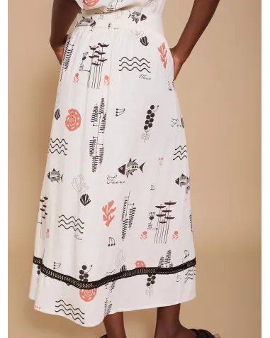 Falda Estampada Meisïe | Jayme Shop