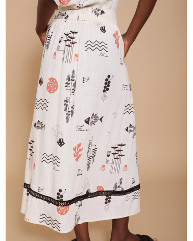 Falda Estampada Meisïe | Jayme Shop