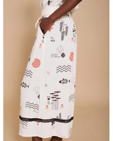 Falda Estampada Meisïe | Jayme Shop