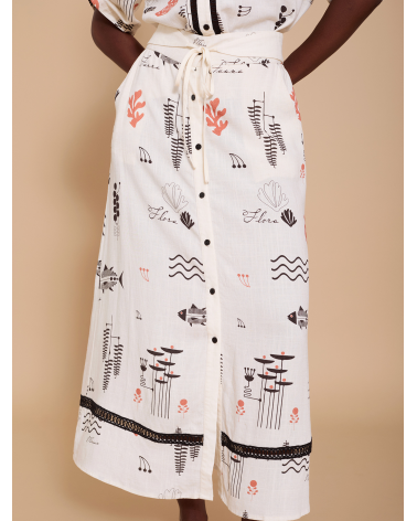 Falda Estampada Meisïe | Jayme Shop