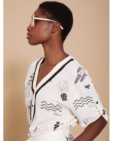 Camisa Estampada Meisïe | Jayme Shop