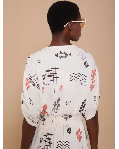 Camisa Estampada Meisïe | Jayme Shop