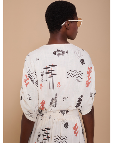 Camisa Estampada Meisïe | Jayme Shop