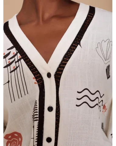 Camisa Estampada Meisïe | Jayme Shop