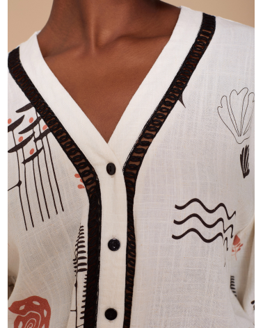 Camisa Estampada Meisïe | Jayme Shop