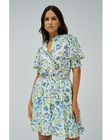 Vestido Corto Estampado Salsa Jeans | Jayme Shop