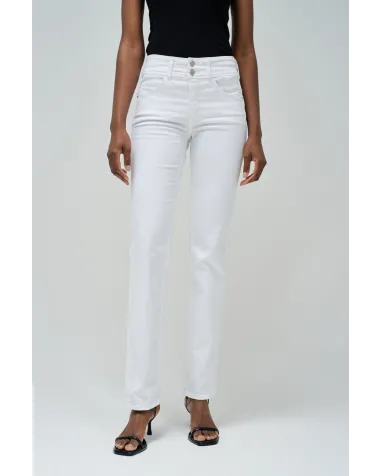 Pantalón Straight Blanco Salsa Jeans | Jayme Shop