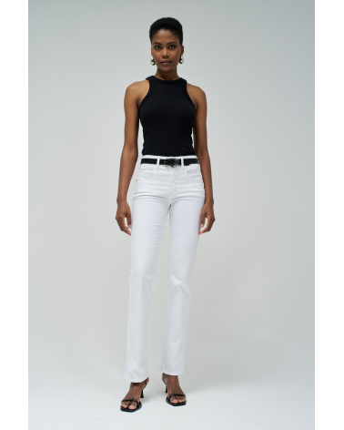 Pantalón Straight Blanco Salsa Jeans | Jayme Shop