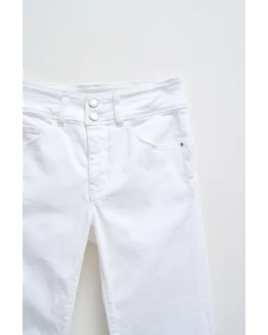 Pantalón Straight Blanco Salsa Jeans | Jayme Shop