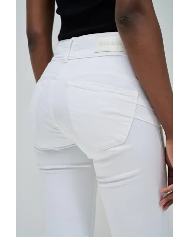 Pantalón Straight Blanco Salsa Jeans | Jayme Shop