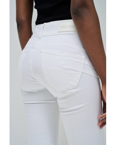 Pantalón Straight Blanco Salsa Jeans | Jayme Shop
