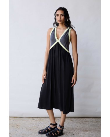 Vestido Combinado Skatïe | Jayme Shop