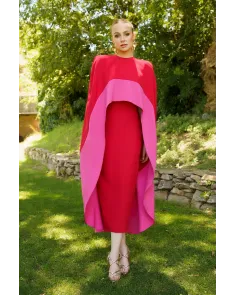 Vestido Con Capa Anna Moon | Jayme Shop 2