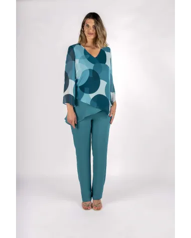 Conjunto Blusón y Pantalón Evassé | Jayme Shop