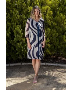 Vestido Estampado Evassé | Jayme Shop