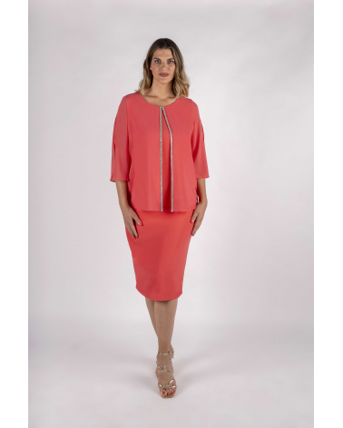 Vestido de Gasa Evassé | Jayme Shop