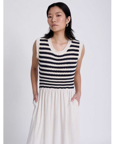 Vestido Midi Marinero Skatïe | Jayme Shop