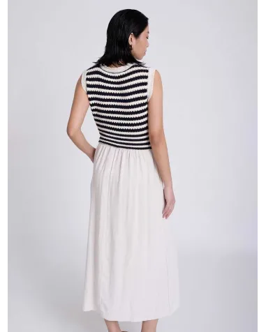 Vestido Midi Marinero Skatïe | Jayme Shop