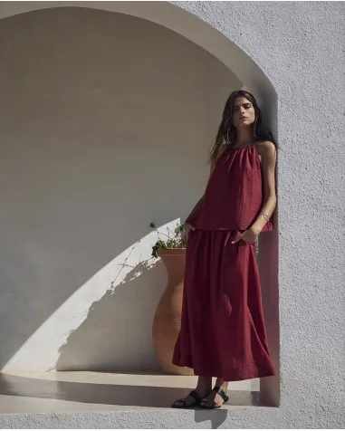 Falda Midi Yerse | Jayme Shop