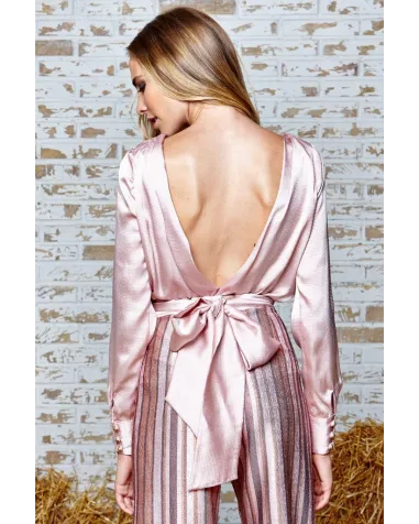 Camisa Espalda Abierta Panambi | Jayme Shop