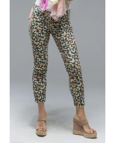 Pantalón Slim Mariposas Mac | Jayme Shop